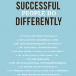 12 Вещей, которые успешные люди делают по-другому. 